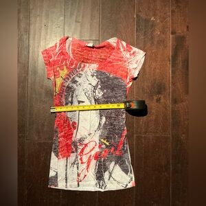 Red and Gray Graphic T-Shirt from Belinda.